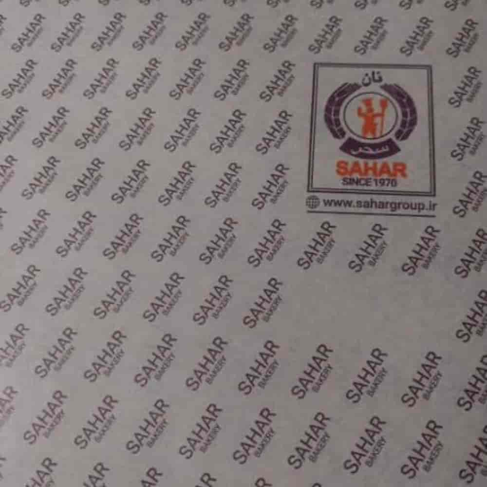 لمینت کاغذ با جنس OPP برای پاکت نان سحر